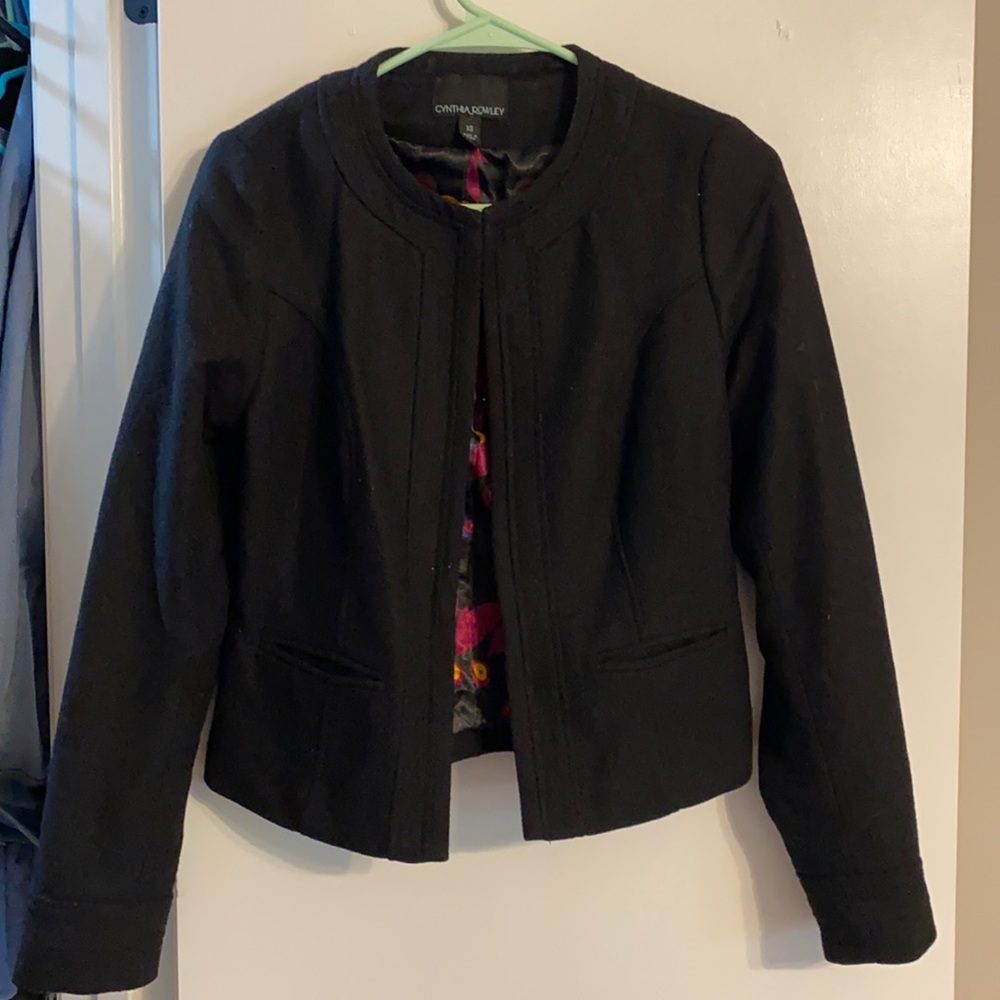 Cynthia Rowley Black Jacket